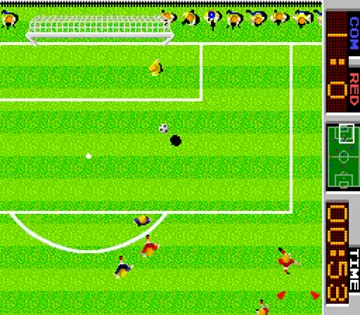 Tehkan World Cup screen shot game playing